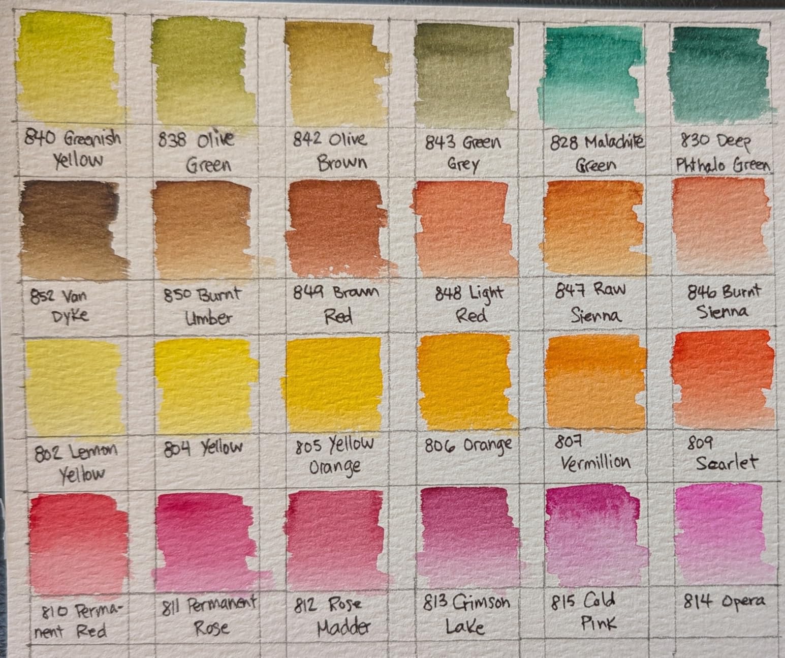 MUNGYO Professional Half Pan Size Water Colors Set in Tin Case/Integral Mixing Palette in The lid (24 Colors) customer photo 1