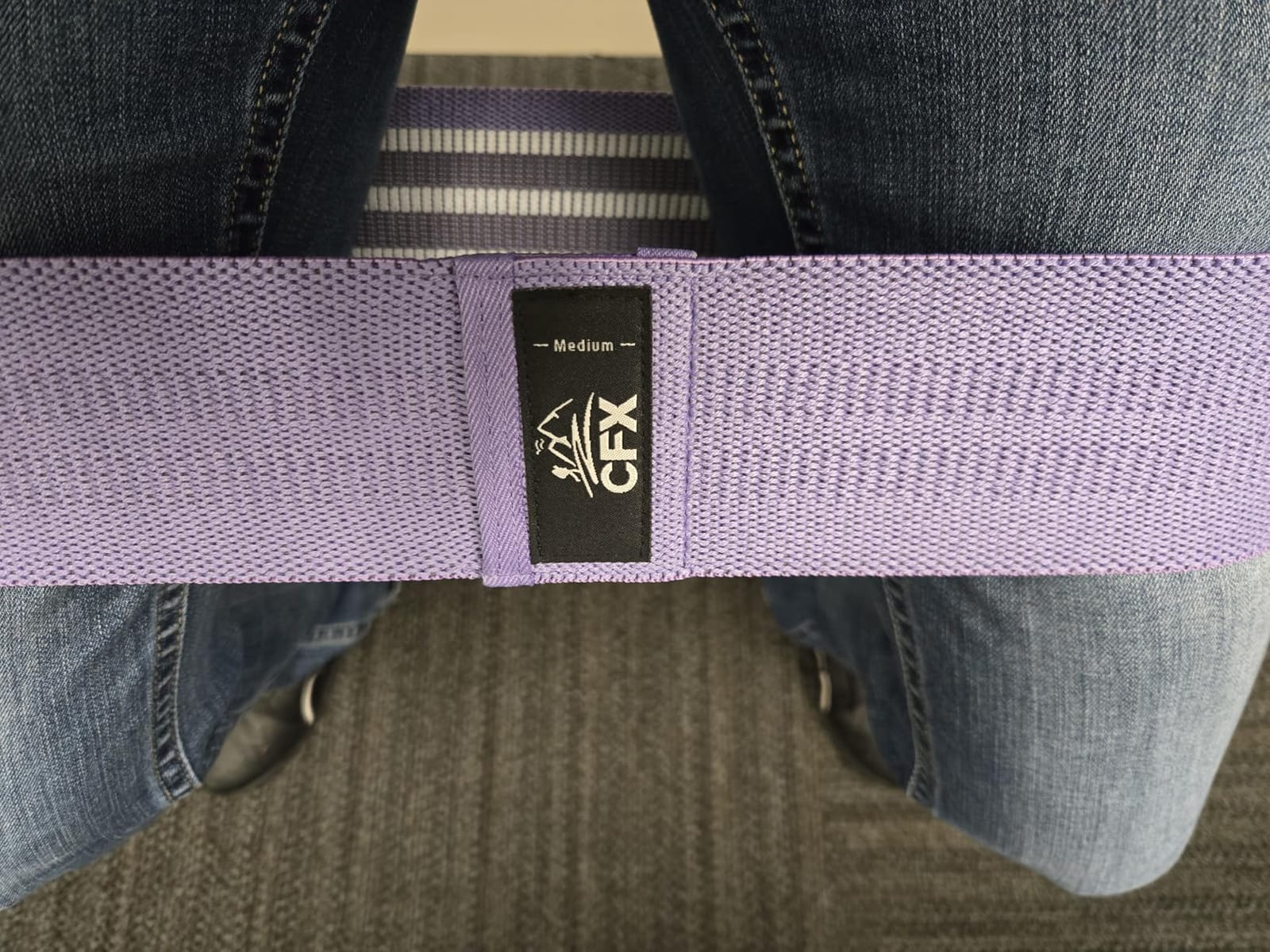 CFX Resistance Bands Set, Exercise Bands with Non-Slip Design for Hips & Glutes, 3 Levels Workout Bands for Women and Men, Booty Bands for Home Fitness, Yoga, Pilates customer photo 2