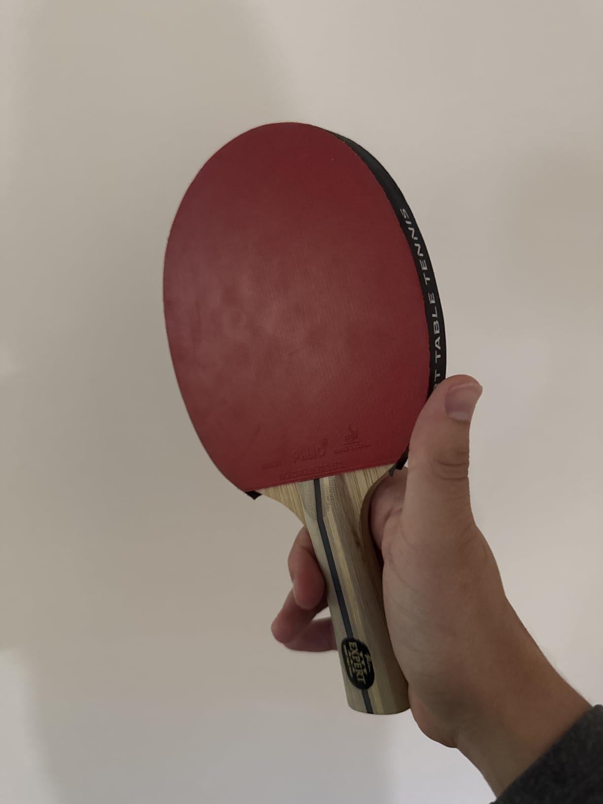 Palio Expert 3.0 Table Tennis Racket & Case | ITTF Approved High-Performance Ping Pong Rackets for Beginners | Maximum Spin & Control customer photo 2