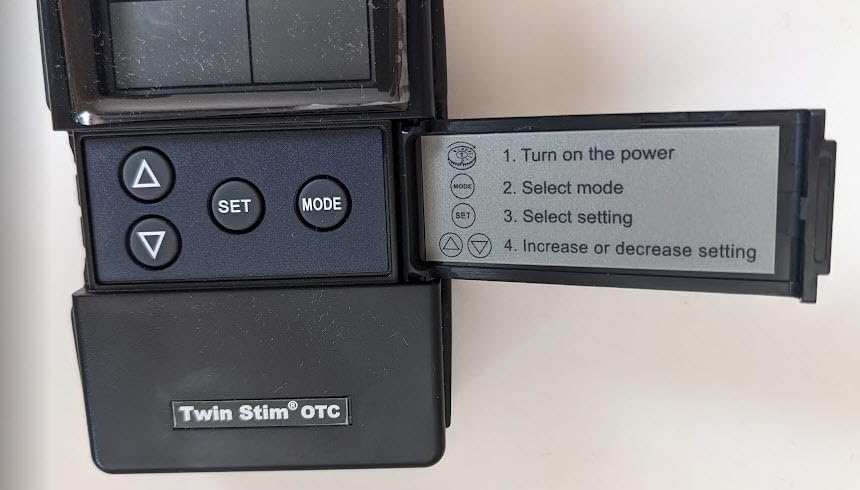 Roscoe Medical TENS Unit and EMS Muscle Stimulator, Twin Stim, OTC TENS Machine for Lower Back Pain Relief, Neck Pain, Clinical Strength Stim Machine customer photo 1