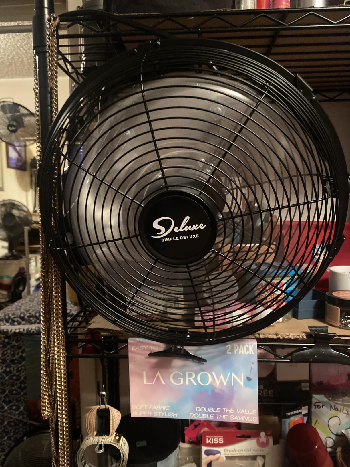 Simple Deluxe 20 Inch 3-Speed High Velocity Heavy Duty Metal Industrial Floor Fan for Warehouse, Workshop, Factory and Basement, Black, 1 Pack customer photo 1