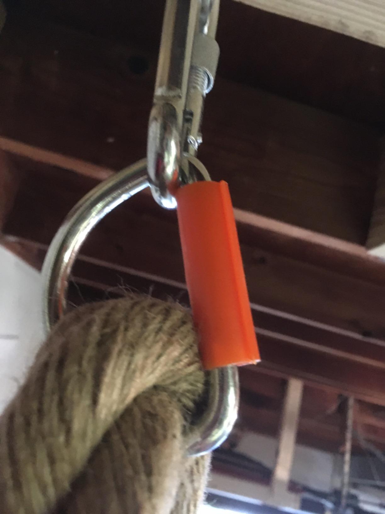 Perantlb Outdoor Climbing Rope for Fitness and Strength Training, Workout Gym Climbing Rope, 1.5'' in Diameter, Length Available: 8,10, 15, 20, 25, 30,40, 50 Feet… customer photo 1