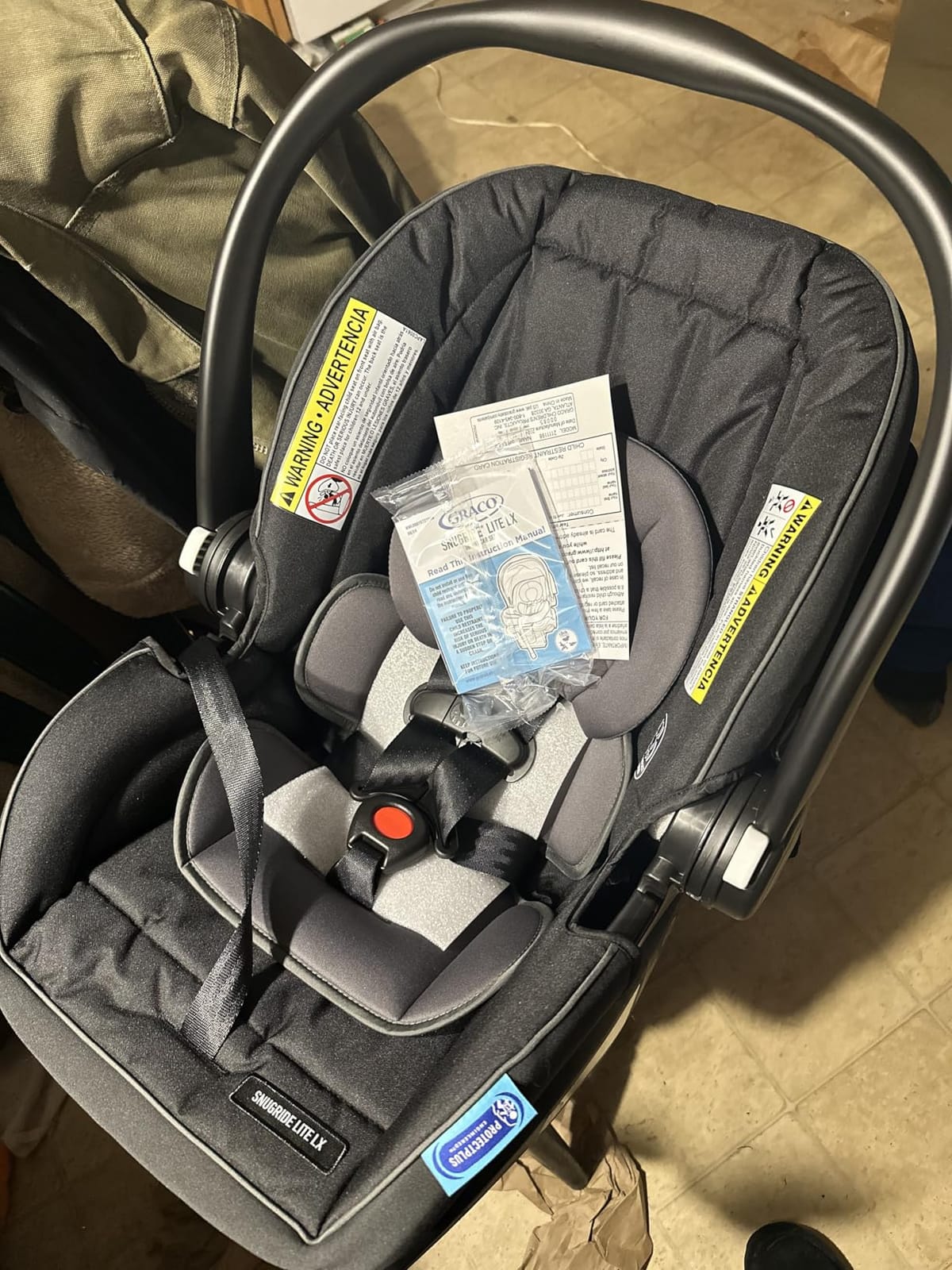 Graco Modes Element Travel System, Baby Car Seat and Stroller Combo, Includes: SnugRide Lite LX Infant Car Seat and Reversible Baby Stroller, Great Gift for New Parents, Canter customer photo 1