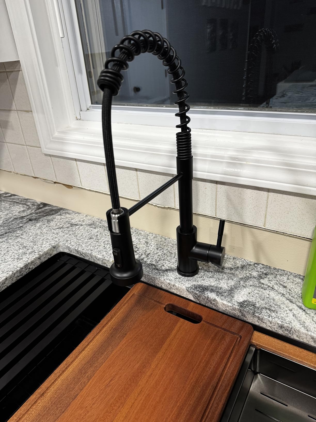 GIMILI Kitchen Faucet with Pull Down Sprayer Brushed Nickel customer photo 1