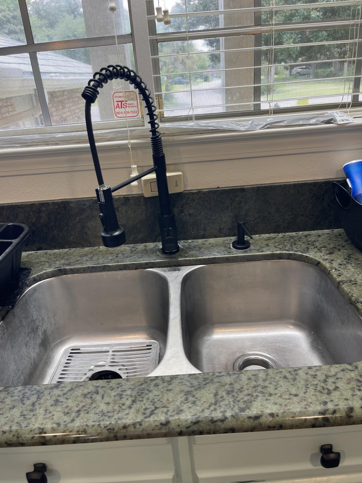 GIMILI Kitchen Faucet with Pull Down Sprayer Brushed Nickel customer photo 2
