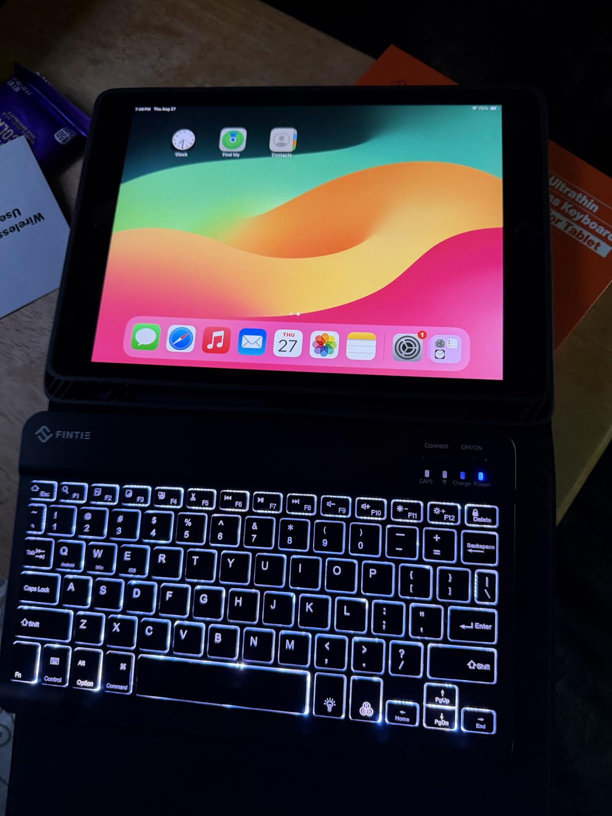 Apple iPad, 10.2-Inch, Wi-Fi, 32GB, Space Gray (Renewed) customer photo 2