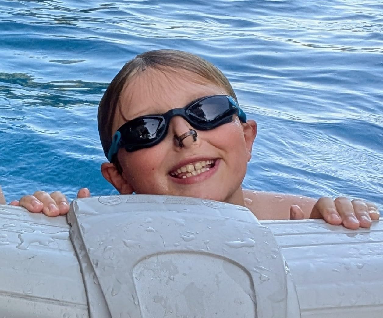 Aegend Swim Goggles for Kids 3-14 Anti-Fog Anti-Leak Goggles for Swimming | 2 Pack Anti-UV Comfort Fit Swim Mask for Boys Girls Youth Ideal for Pool, Beach, Swim Lessons, Vacation Essentials customer photo 2