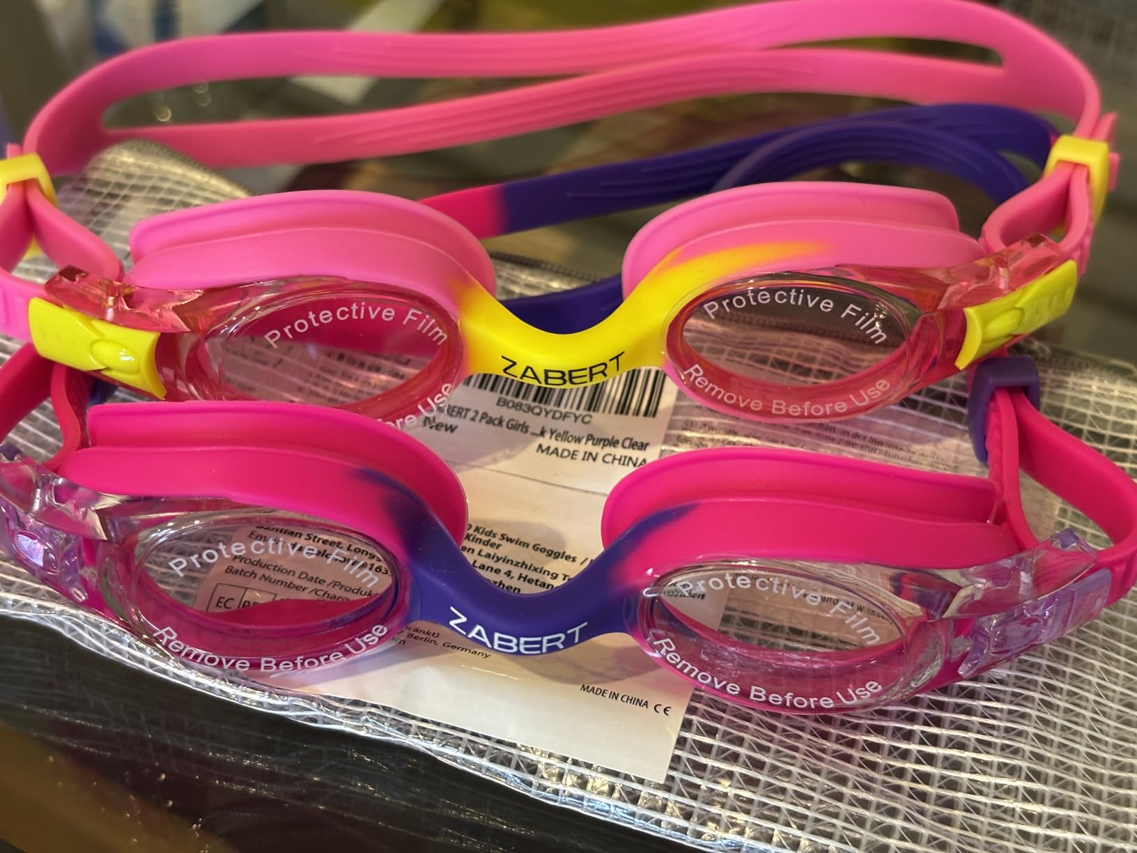 K20 Swimming Goggles for Kids Girls Boys Age 3-10 Years Old, Anti-fog 100% UV Protection with Travel Bag customer photo 2