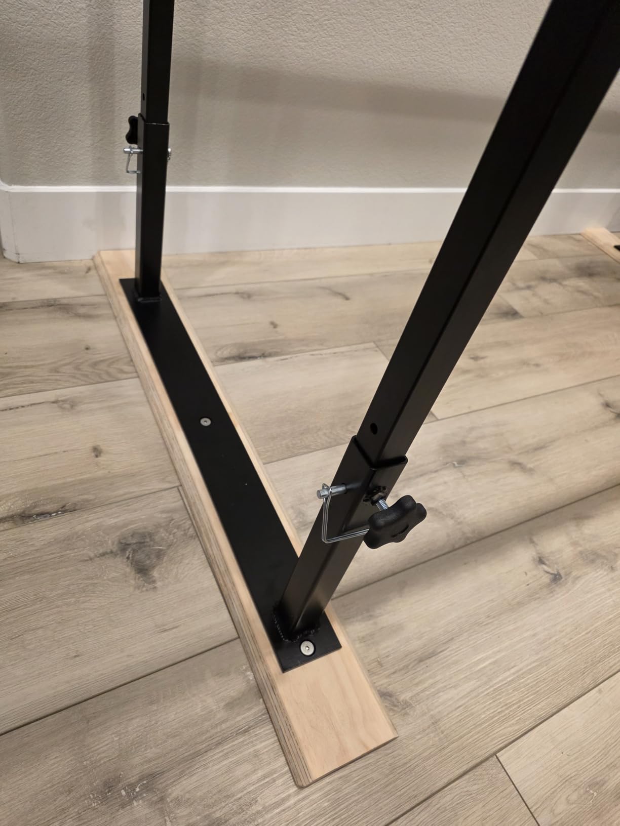 Physical Therapy Parallel bars – Fixed Width – (6ft) - Made in the USA | Free standing - No need to bolt down - 100% MADE IN THE USA customer photo 2