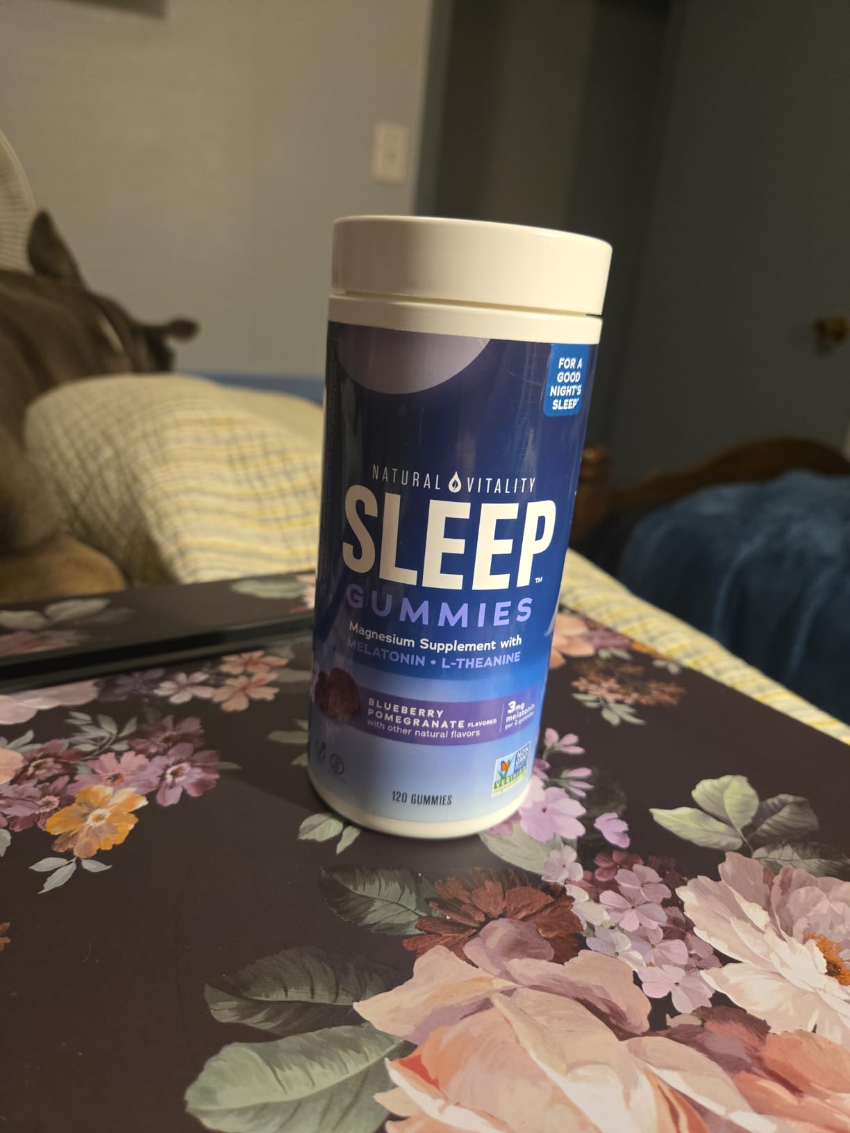 Natural Vitality Sleep Gummies | Magnesium, Melatonin & L-Theanine Formula customer photo 1