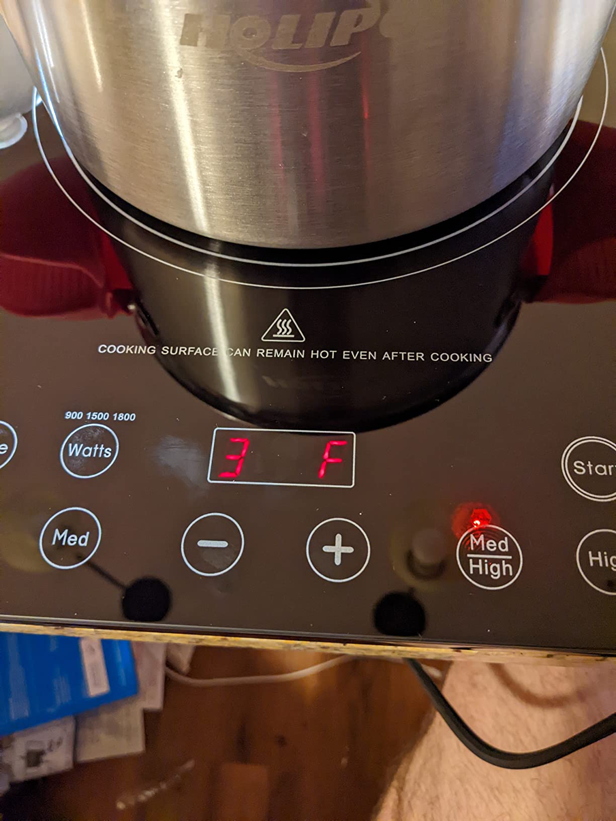 Nuwave Pro Chef Induction Cooktop, Commercial-Grade Portable Burner customer photo 2