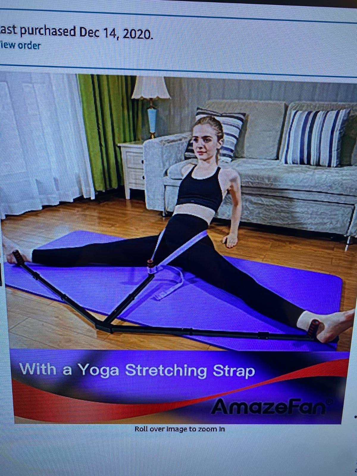 AmazeFan Leg Stretcher, 3 Bar Leg Split Stretching Machine, Flexibility Stretching Equipment for Ballet, Yoga, Dance, Martial Arts, MMA, Home Gym Exercise[US. Patent Design] customer photo 1