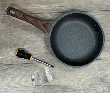 SENSARTE Nonstick Frying Pan Skillet, 9.5 Inch Swiss Granite Omelette Pan customer photo 1