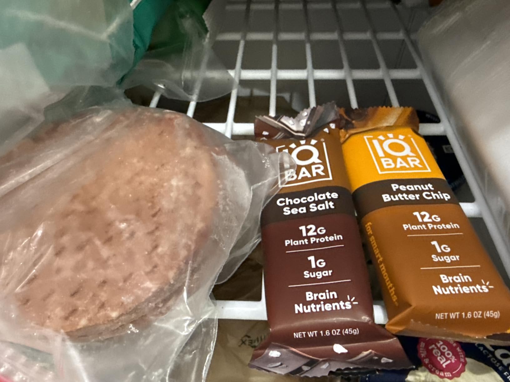 IQBAR Clean Protein Bars, Low Sugar Keto, Peanut Butter Chip 12-Count customer photo 2