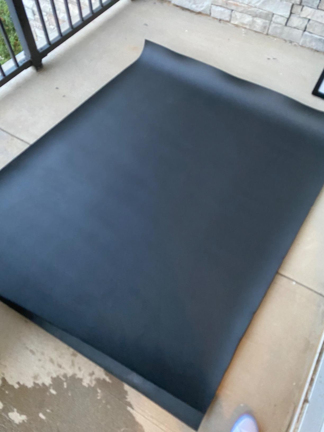 MRO Extra Large Exercise Mat 8'x4.5'/7'x4.5'/6'x4.5'(7mm) customer photo 1
