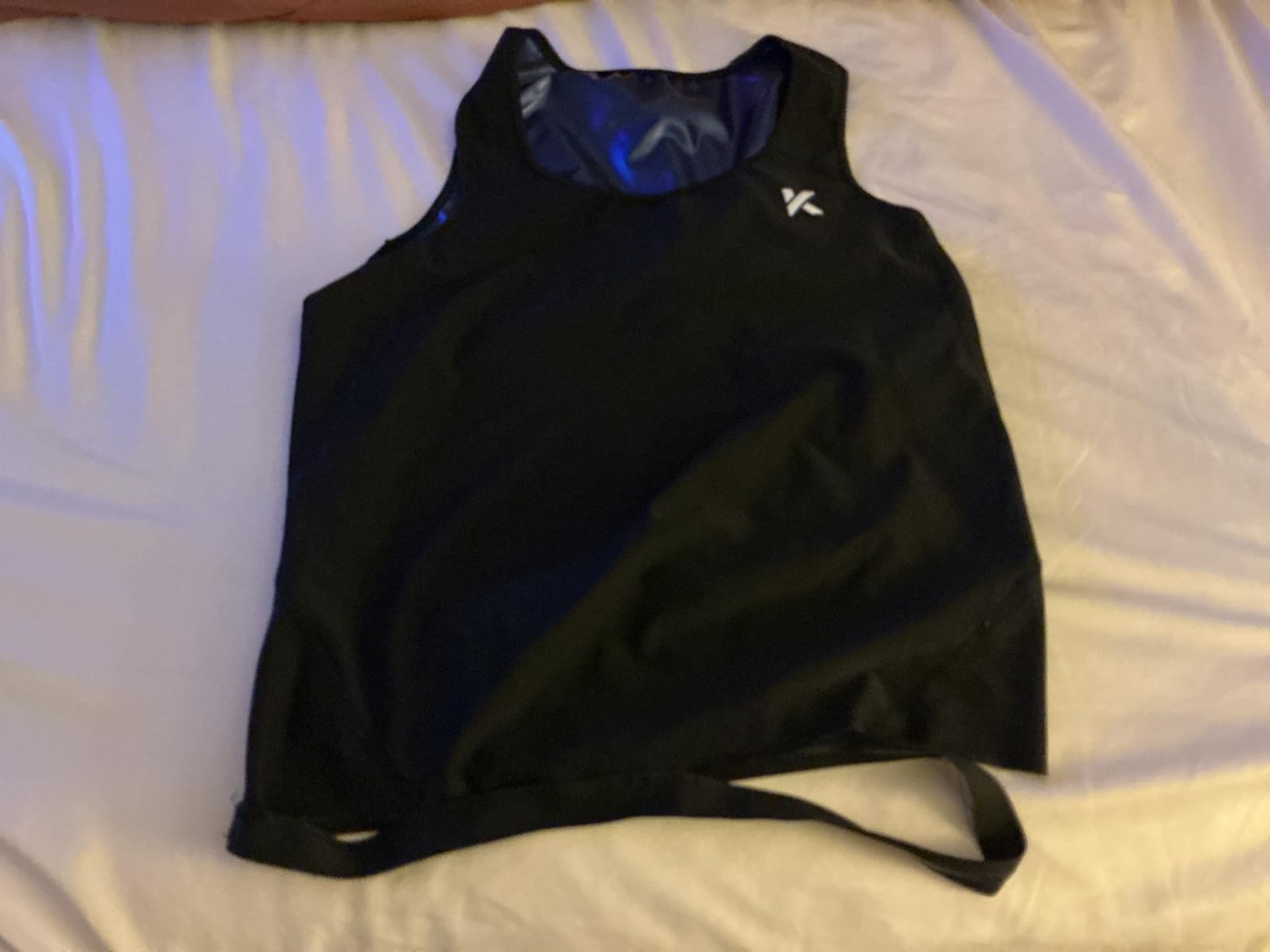 Kewlioo Men's Heat Trapping Pullover Sweat Enhancing Vest - Sauna Suit Shirt Compression Vest Shapewear Top for Gym Exercise customer photo 1