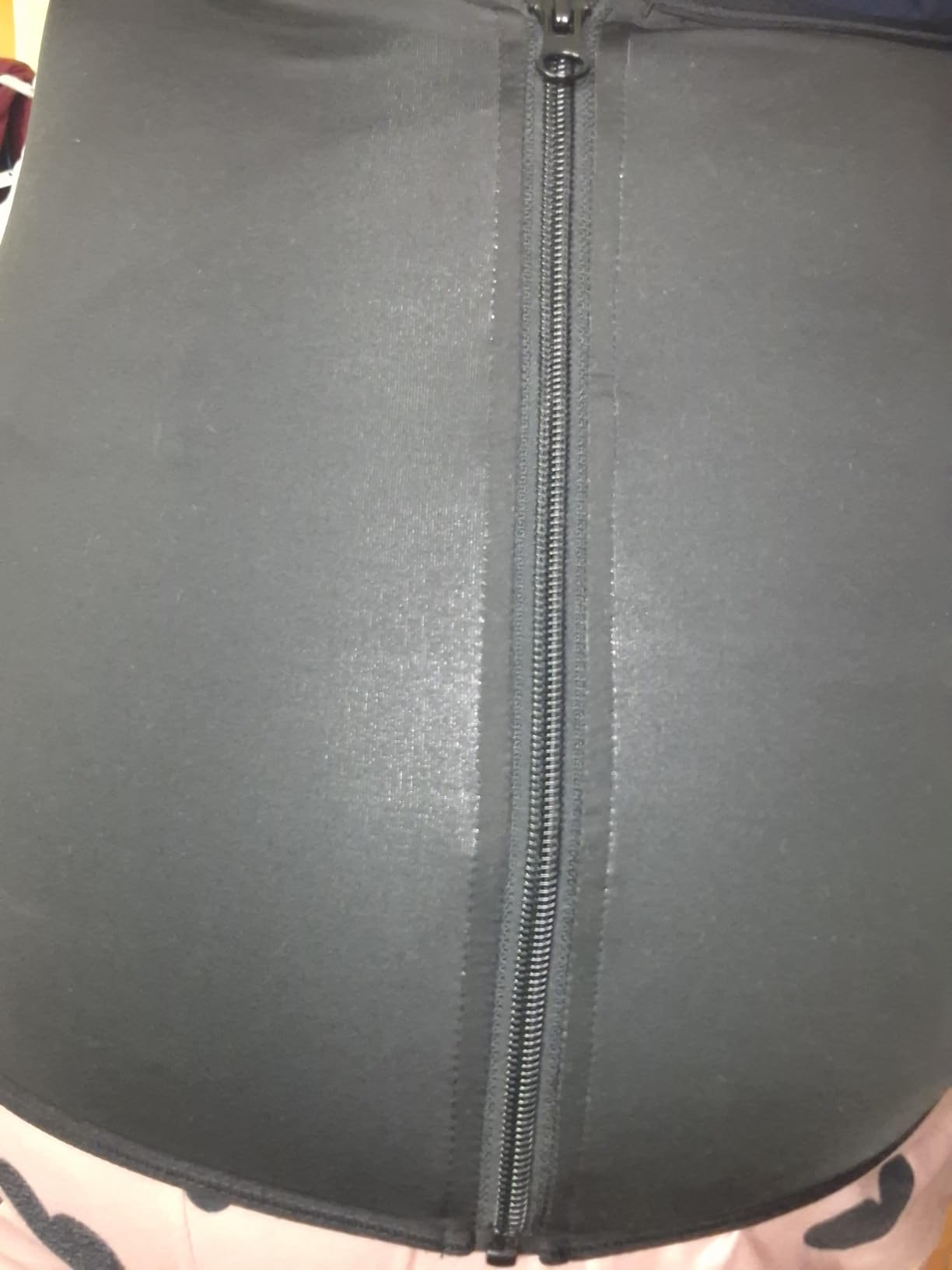 Junlan Sauna Suit Vest Waist Trainer for Women Zipper Sweat Tank Top Shaper customer photo 1