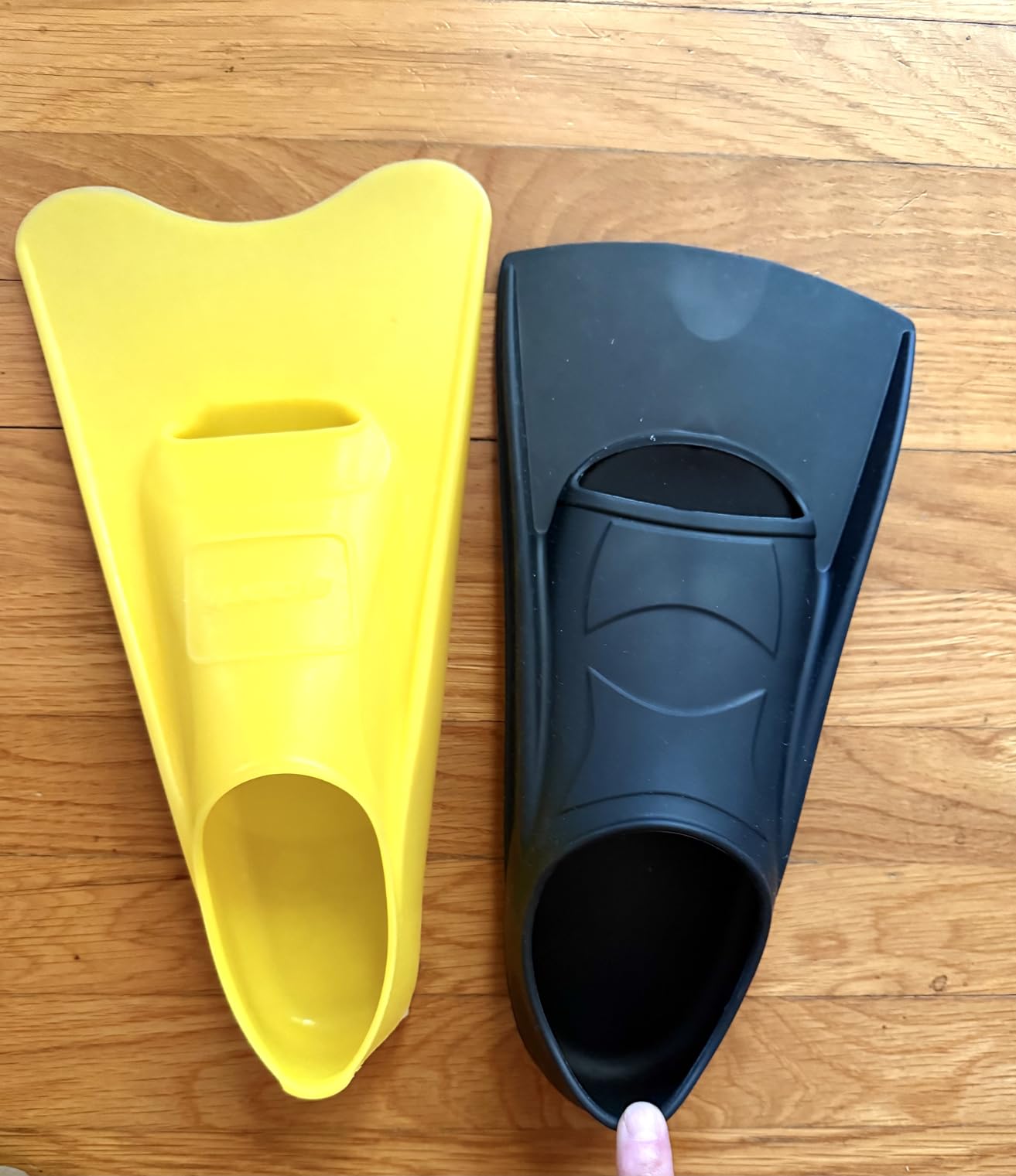 Gintenco Swim Fins, Adults & Kids Swim Training Fins for Lap Swimming customer photo 1