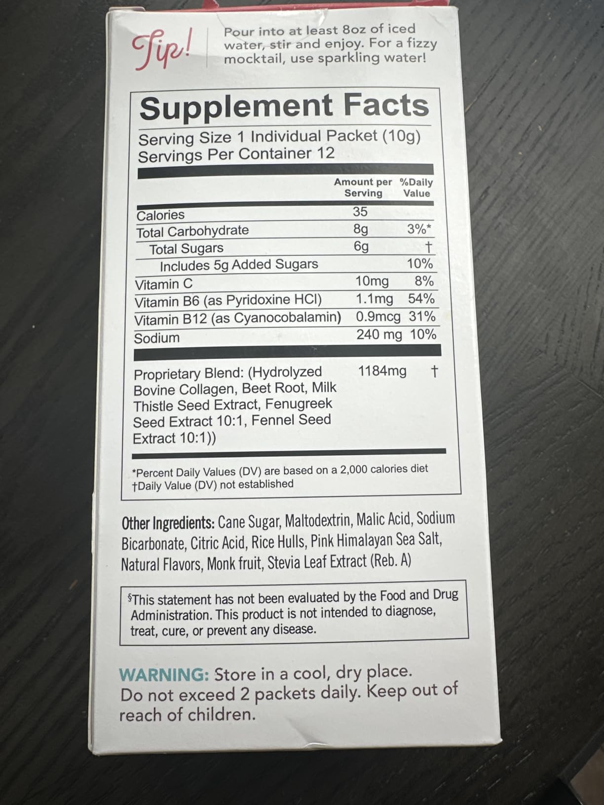 Munchkin Milkmakers Lactation Drink Mix, Berry Lemonade, 12 Count customer photo 1