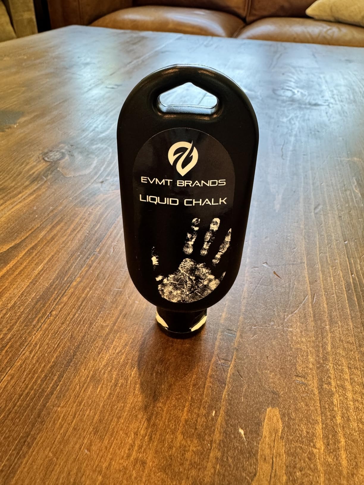 EVMT Brands Liquid Chalk, Mess Free Gym Chalk for Weightlifting, Gymnastics, Rock Climbing, Dancing. Sweat Resistant and Long Lasting for Stronger Grip. customer photo 2