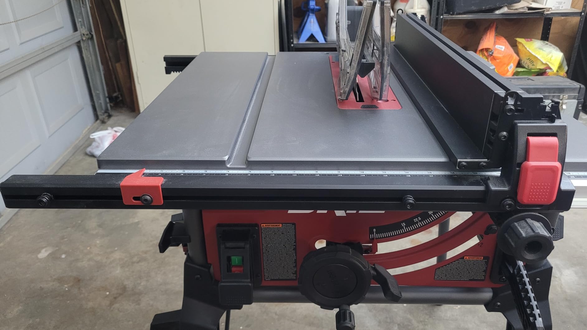 SKIL 15 Amp 10-Inch Jobsite Table Saw with Folding Stand-TS6307-00 customer photo 2