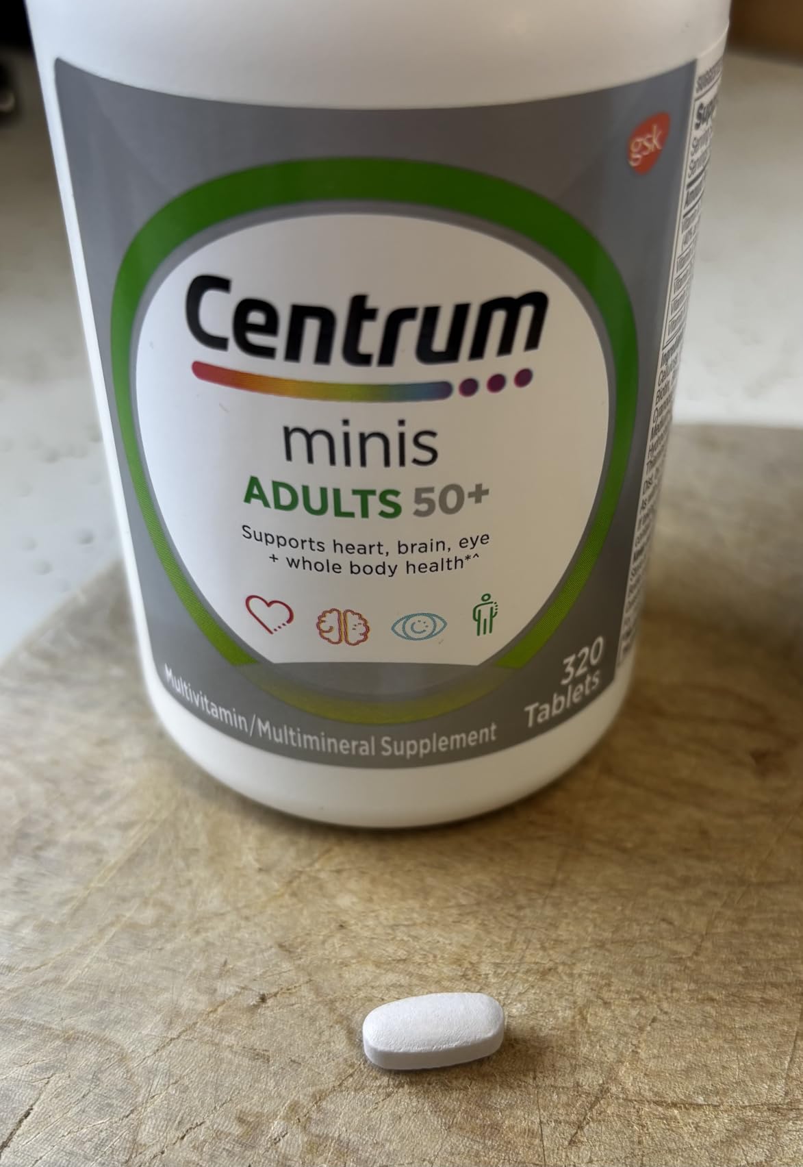 Centrum Minis Silver Multivitamin for Adults 50 and Over, 320 Tablets customer photo 1