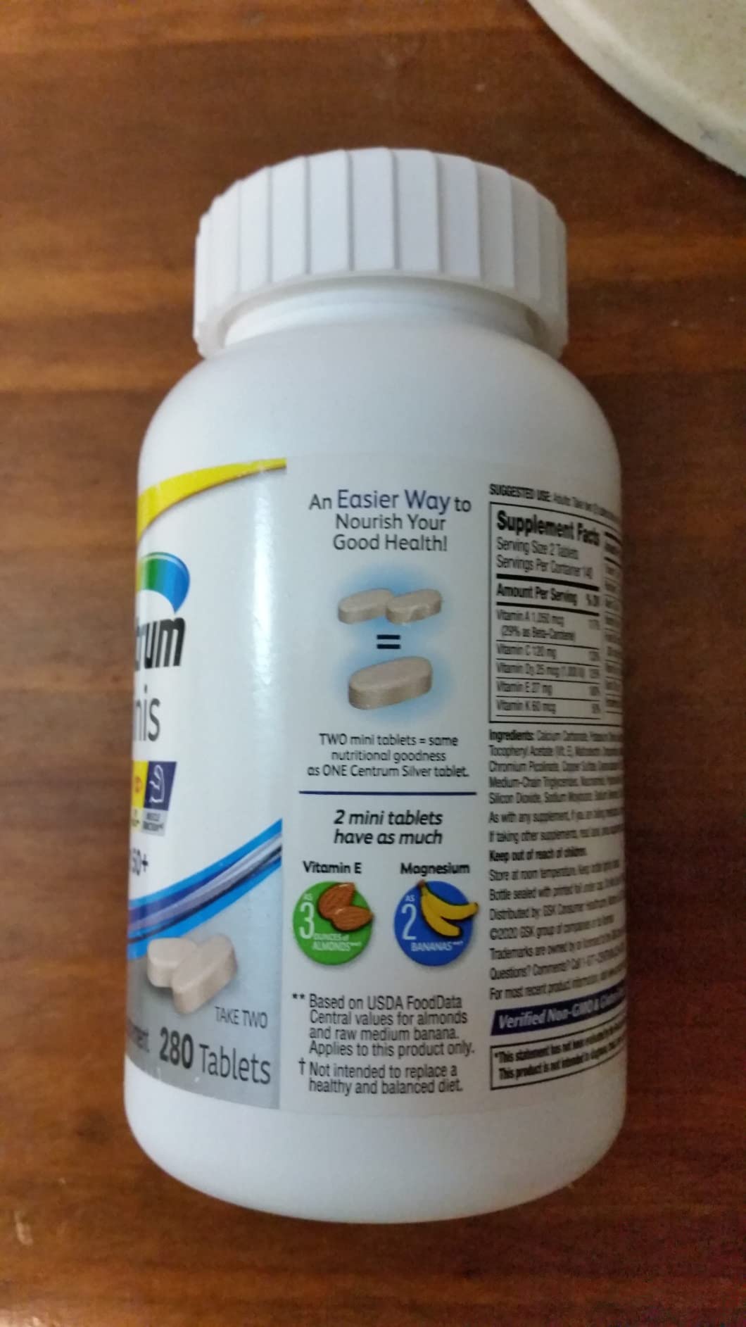 Centrum Minis Silver Multivitamin for Adults 50 and Over, 320 Tablets customer photo 2