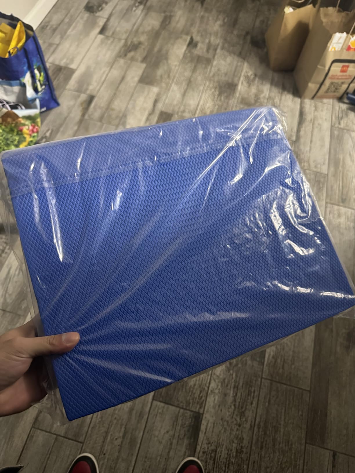 Balance Pad, Non-Slip Foam Mat & Ankles Knee Pad Cushion,15.7 x 13 x 2 Inch customer photo 2