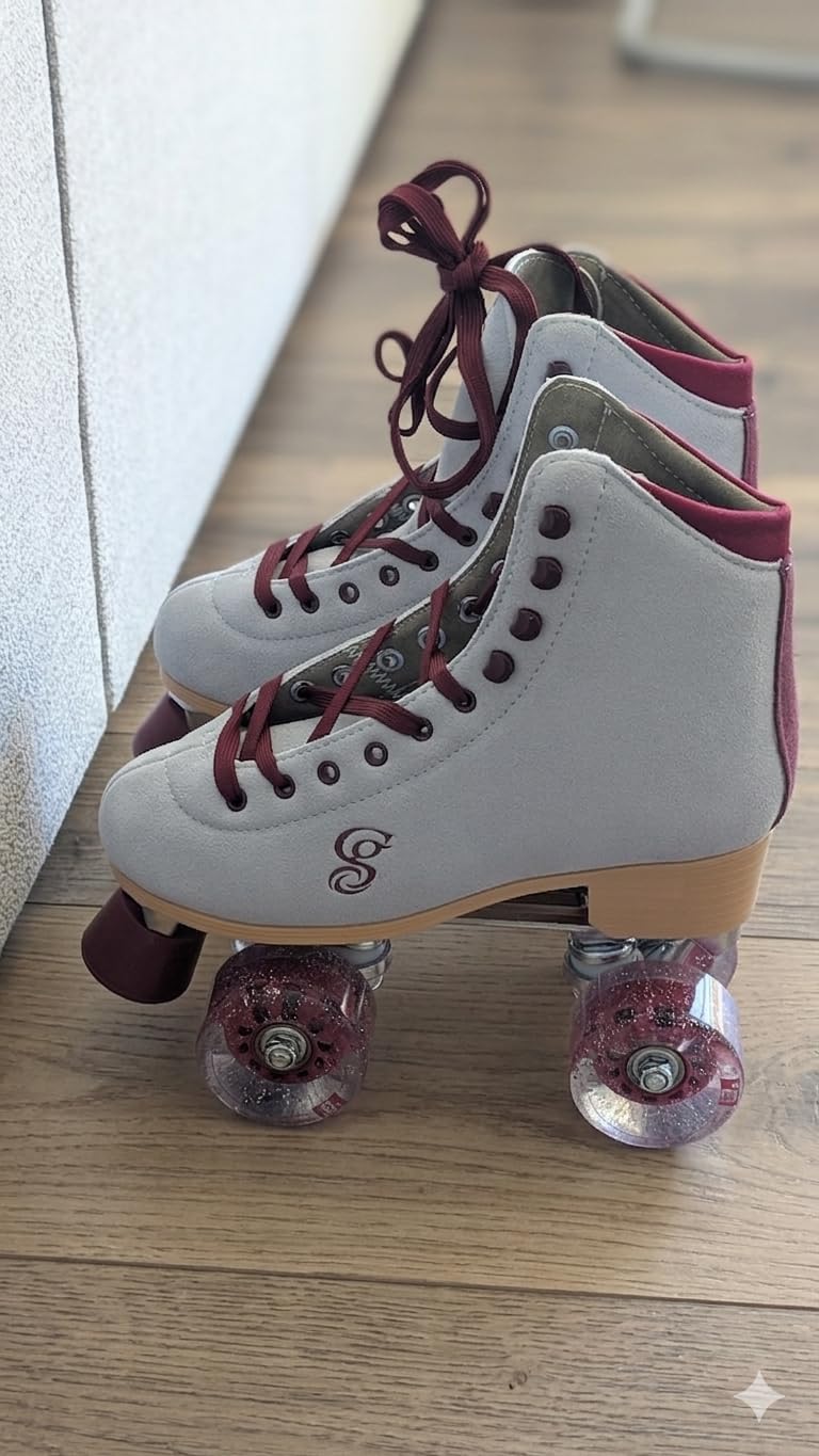 Candi GRL Carlin Quad Freestyle Artistic Roller Skates customer photo 2