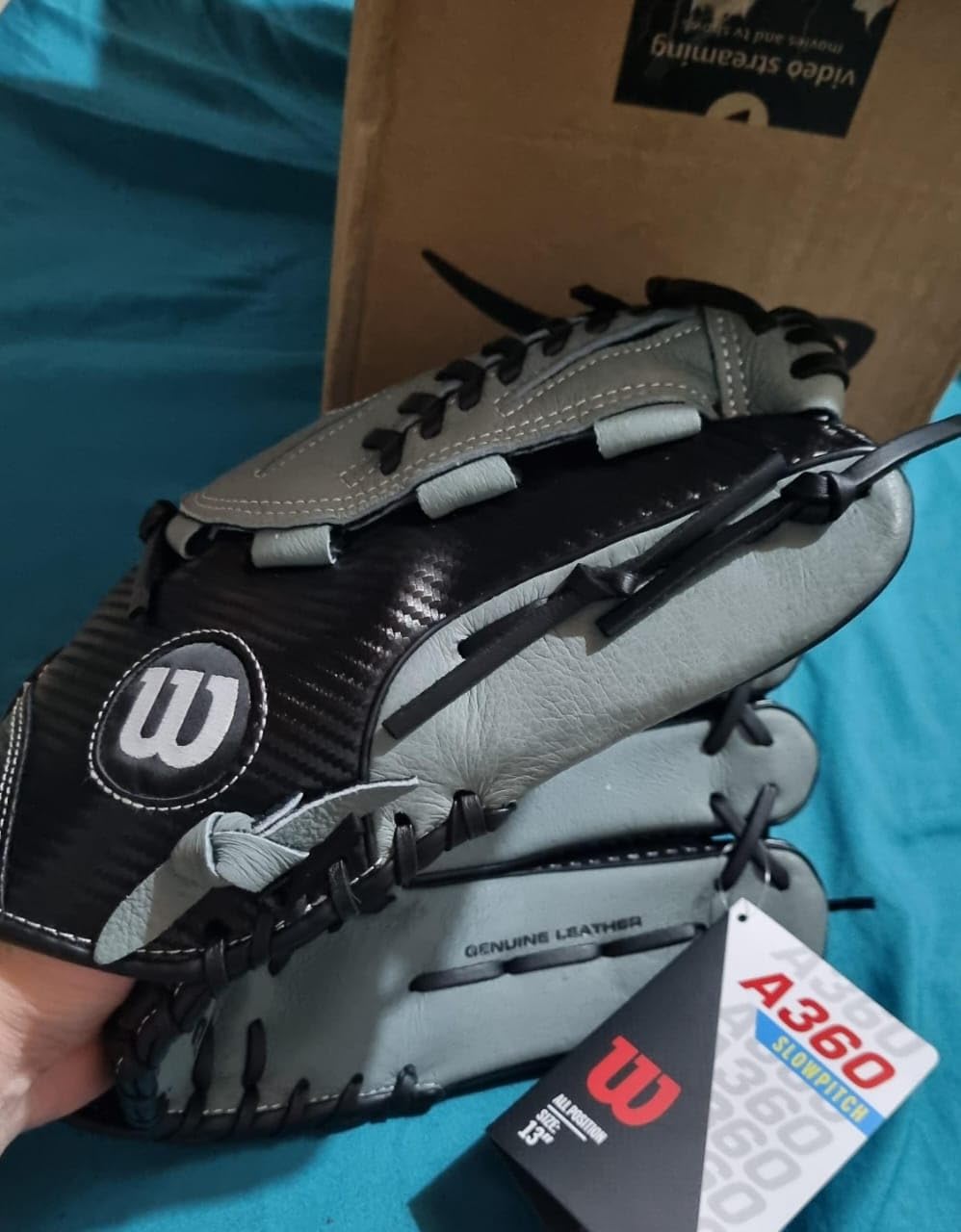 Wilson 2021 A360 Adult Slowpitch Softball Glove customer photo 2