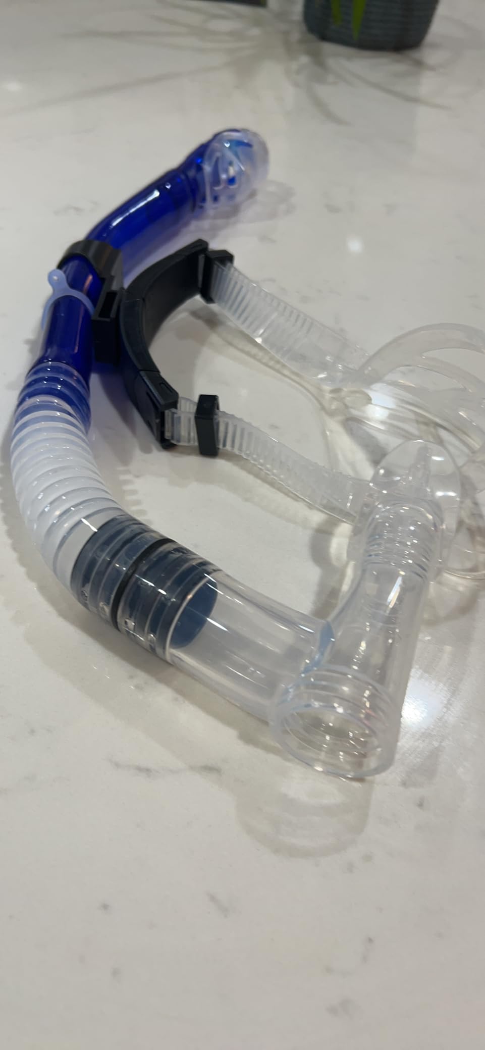 Seago Dry Top Front Swim Snorkel for Adult Youth-Lap Swimming and Training customer photo 2