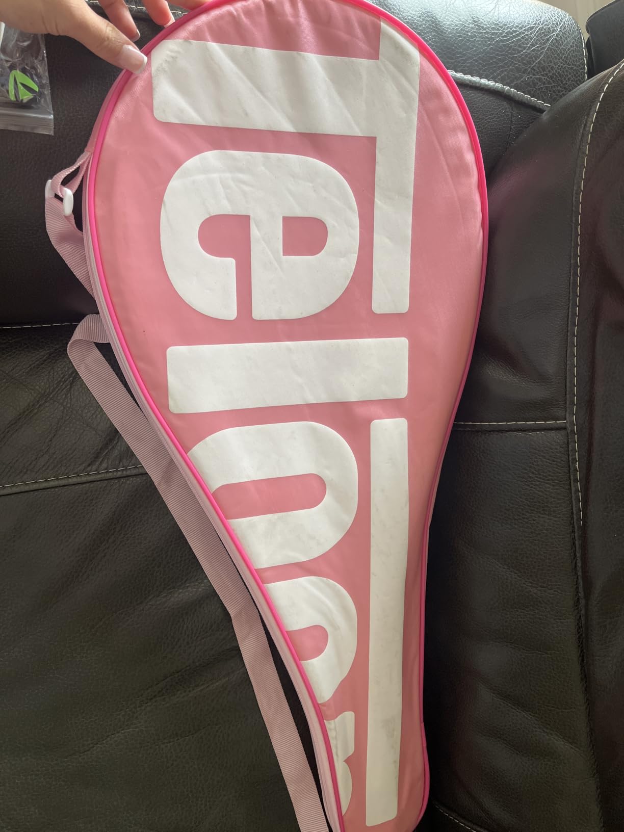 Teloon Recreational Adult Tennis Rackets-27 inch Tennis Racquet for Men and Women College Students Beginner Tennis Racket. customer photo 2