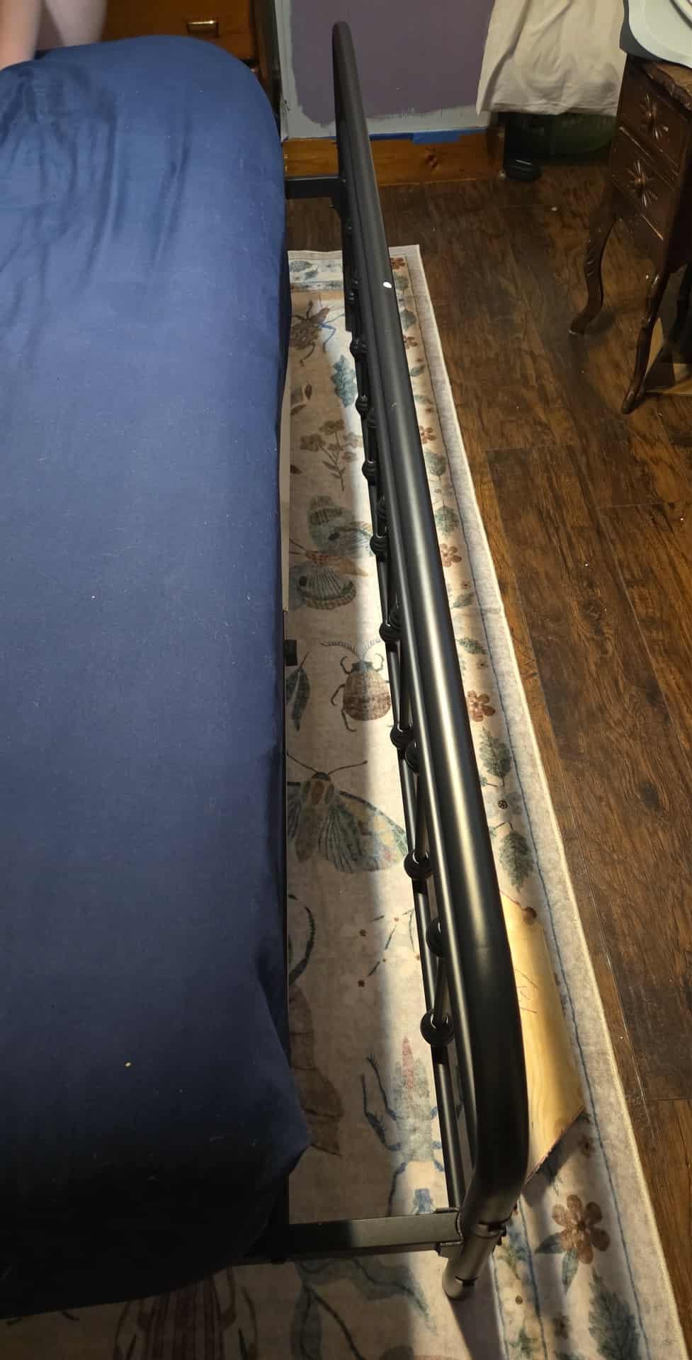 Yaheetech Queen Metal Platform Bed Frame, Victorian Headboard & Footboard customer photo 1