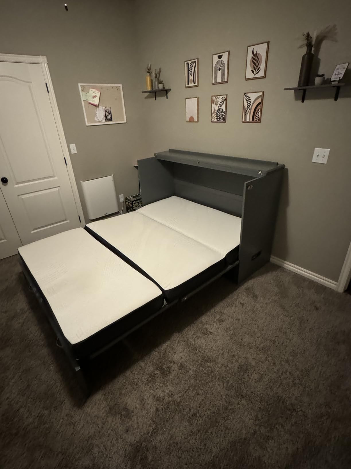 AFI, Southampton Murphy Bed Chest Twin XL with 6