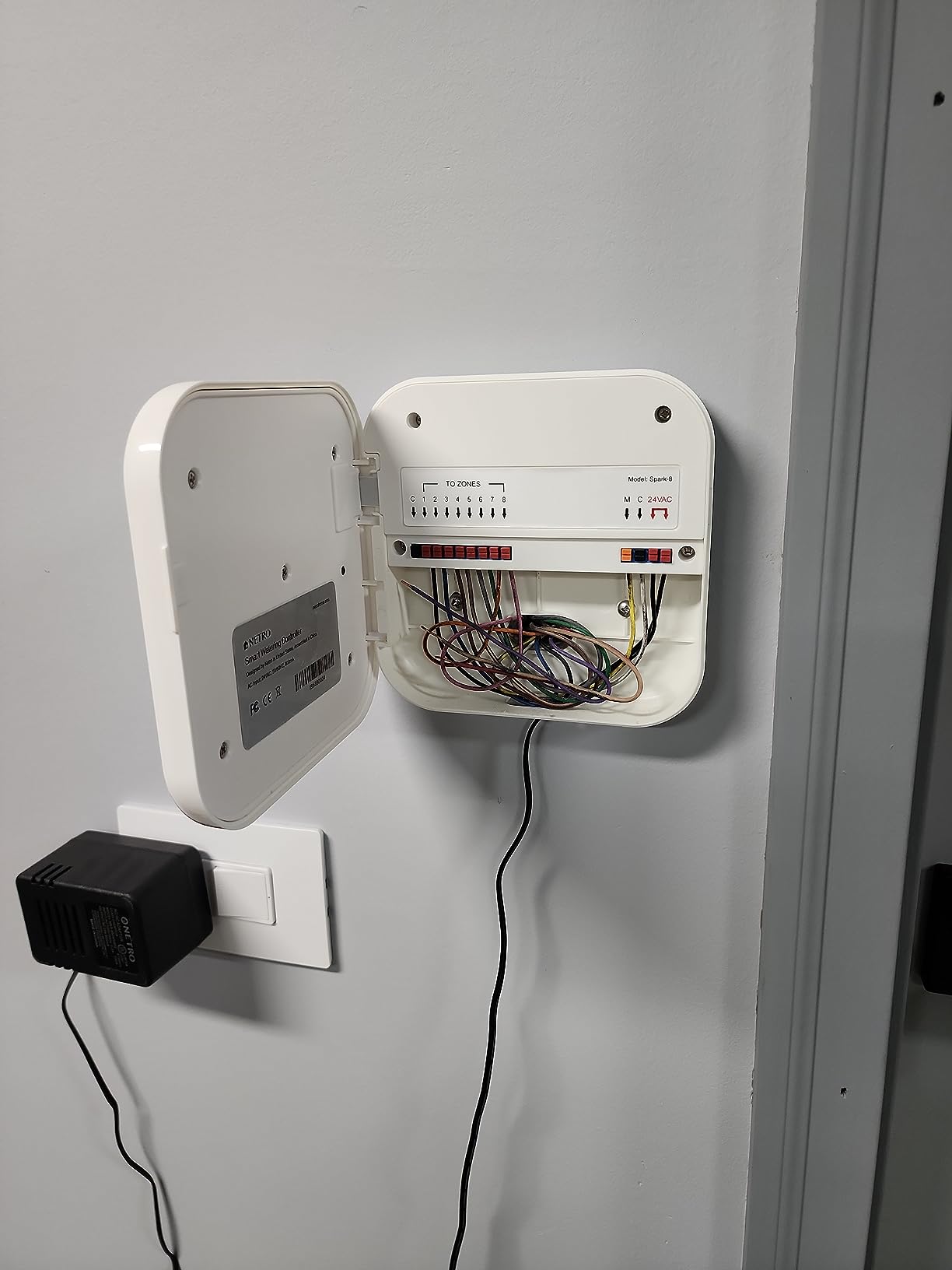 Netro Spark 8 Zone Smart Sprinkler Controller ‌Touch Buttons WiFi App-Based customer photo 2