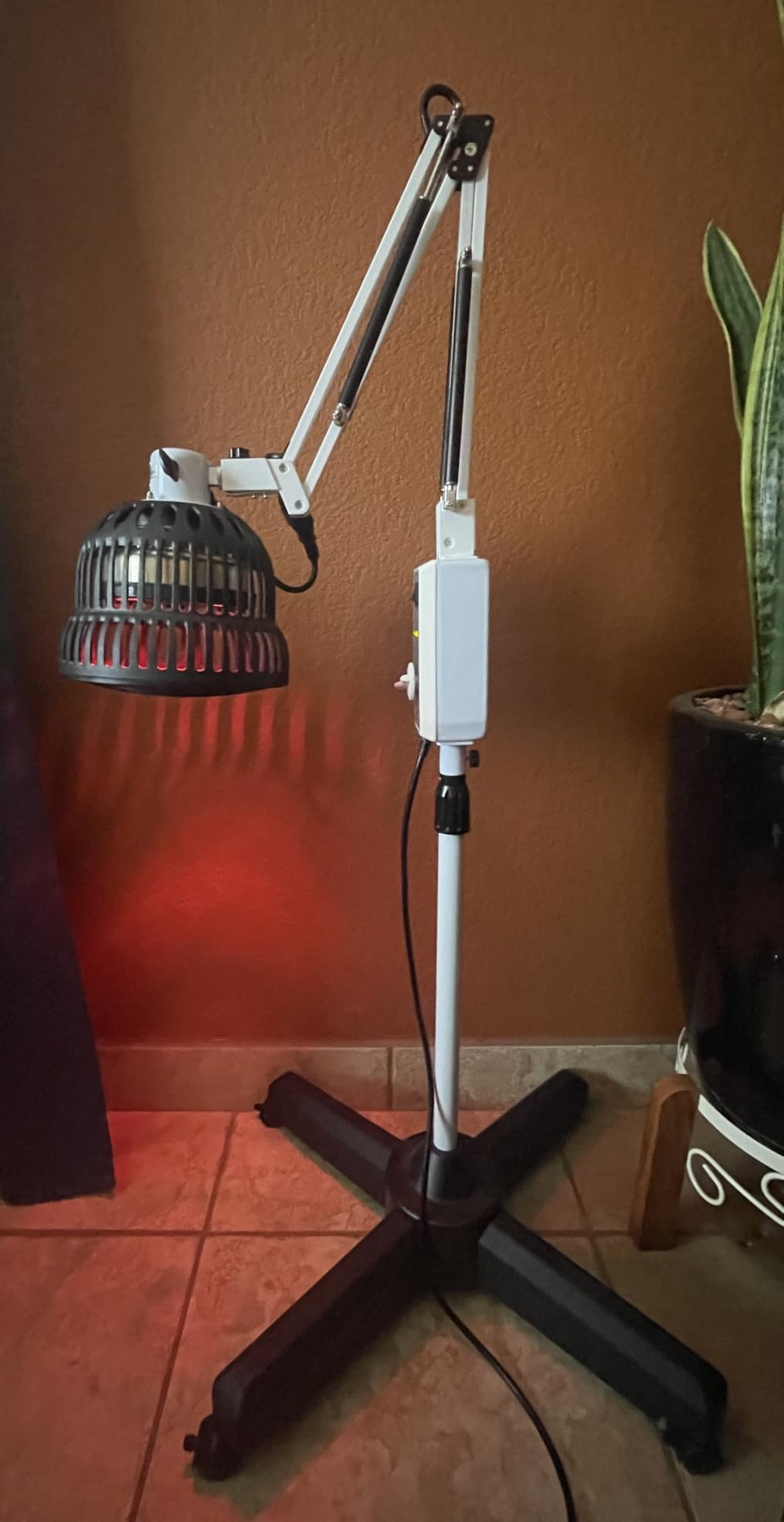 3-in-1 Infrared Instant Warm TDP Heat Lamp | Most Complete Product | Near Infrared + Far Infrared + Element Plate | D-10 customer photo 2