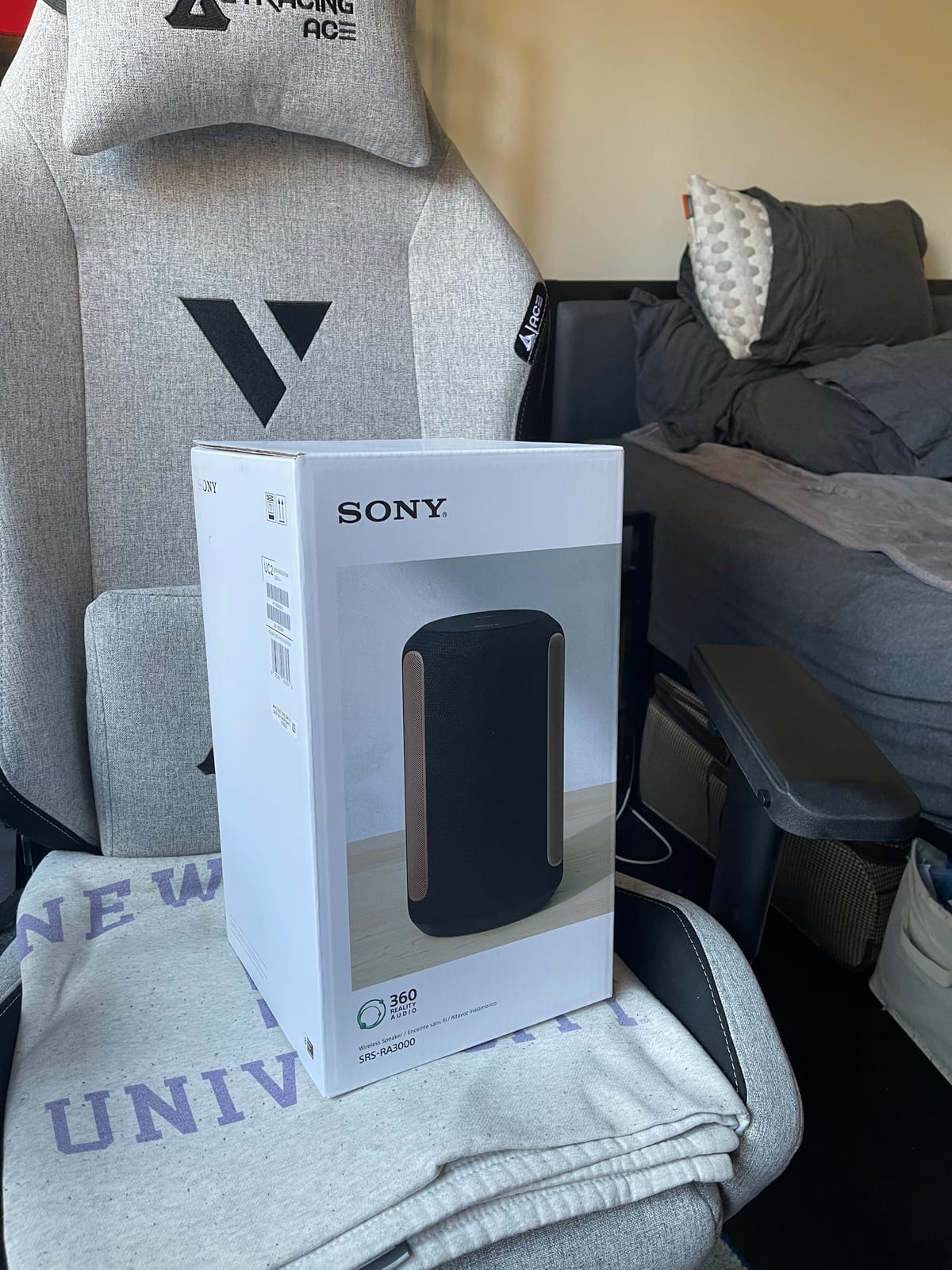 Sony SRS-RA3000 360 Reality Audio Wi-Fi / Bluetooth Wireless Speaker, Works with Alexa and Google Assistant, Black customer photo 1