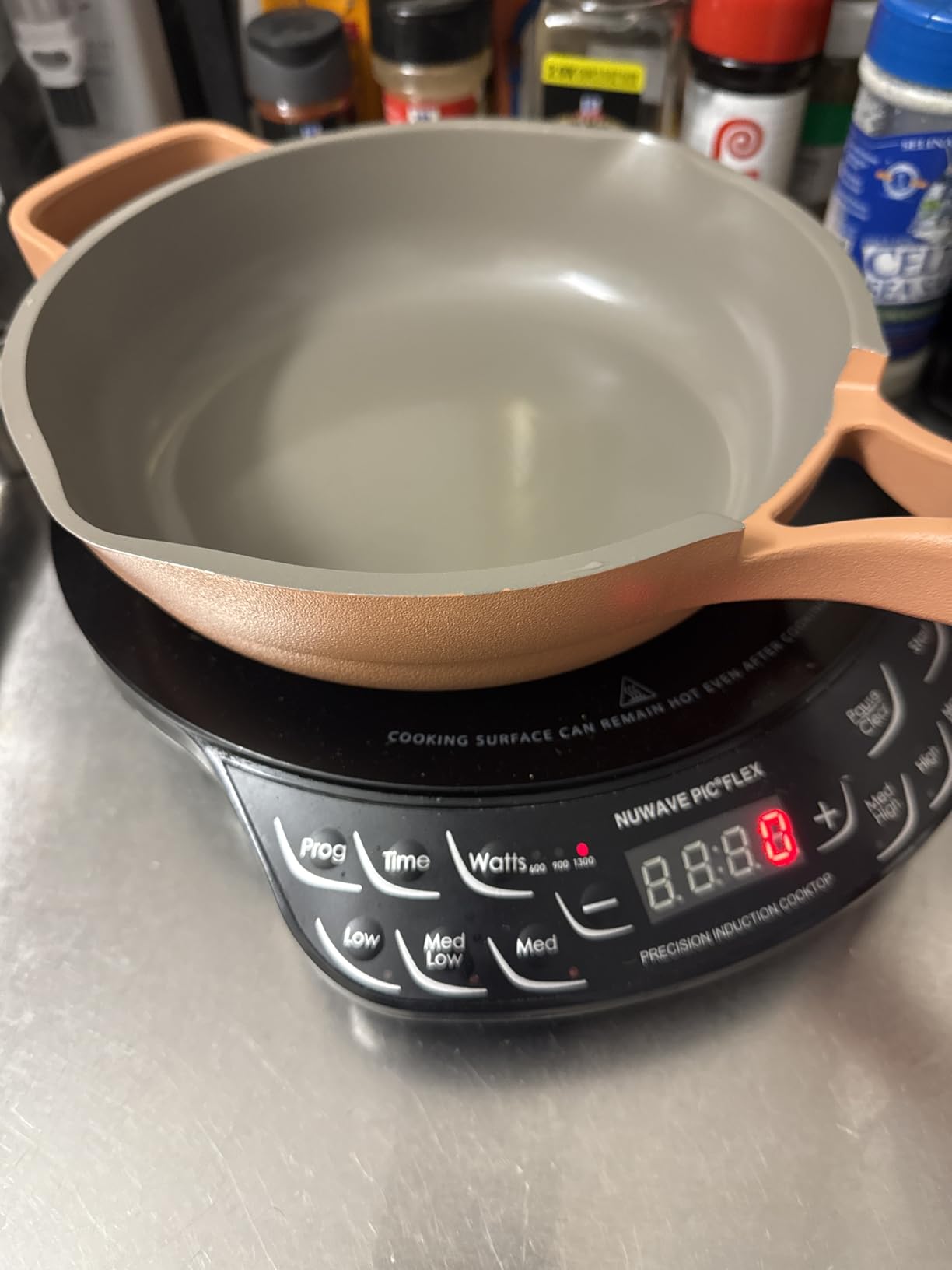 Nuwave Flex Precision Induction Cooktop, 6.5” Heating Coil, Black customer photo 1