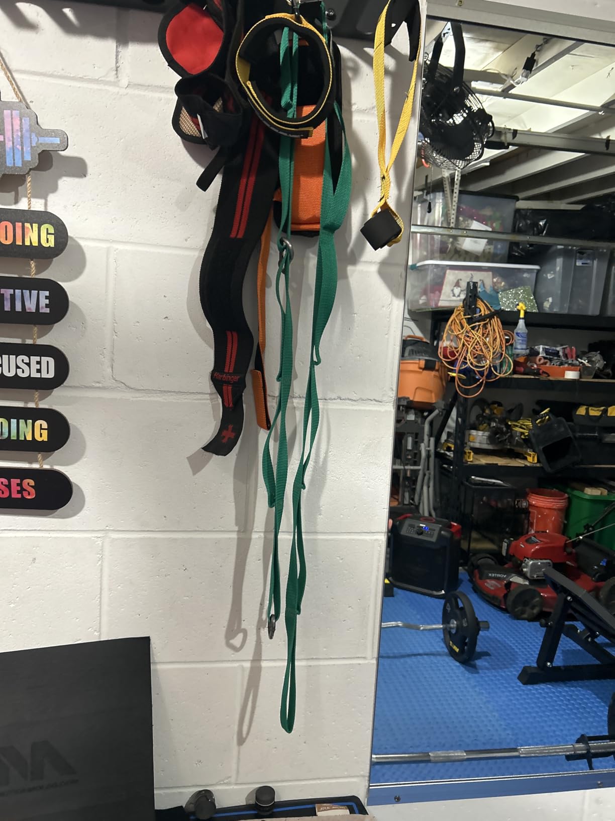 Trideer Stretching Strap with Loops & Leg Lifter, Non-Elastic PT Strap customer photo 2