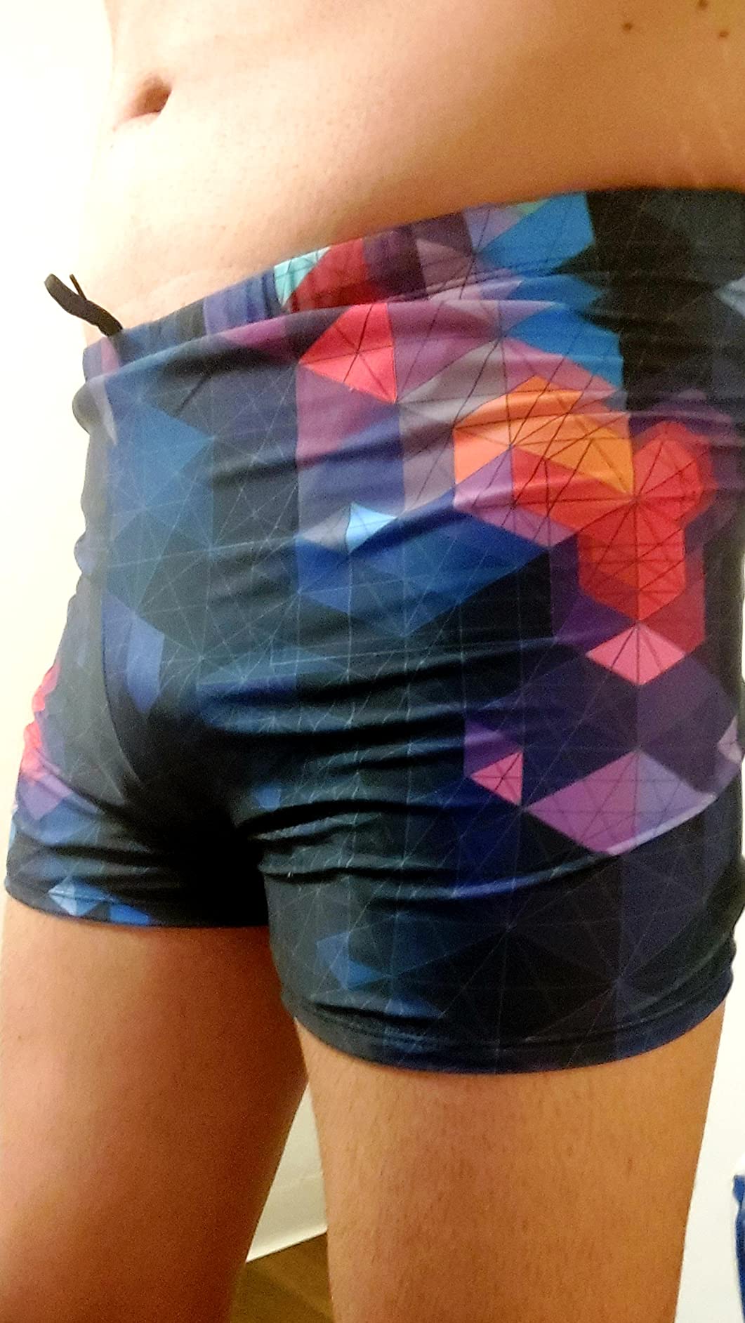 361º Jammers Swimsuit for Men, Competition Lap Swim Suit, Square Leg Endurance Training customer photo 1