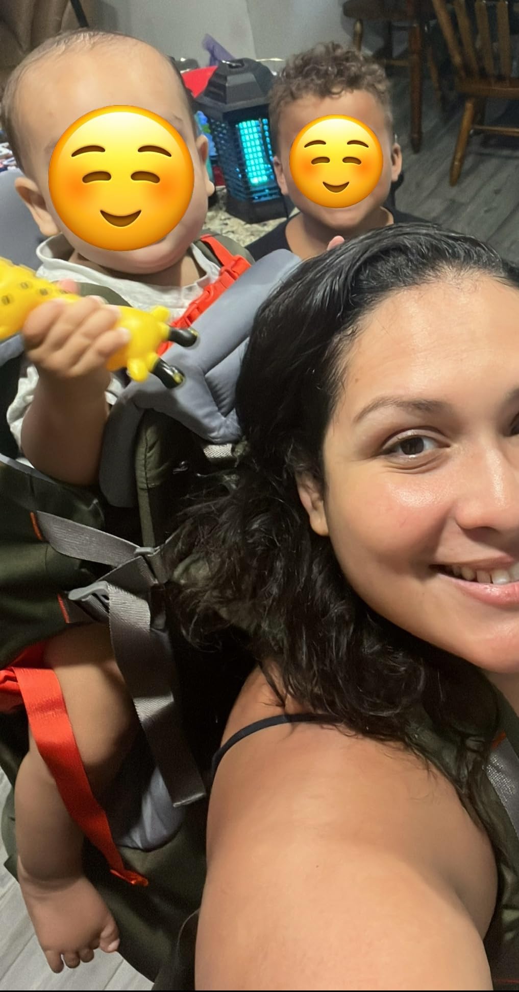 WIPHA Toddler Hiking Carrier, Baby Backpack with Sun Canopy & Storage customer photo 1