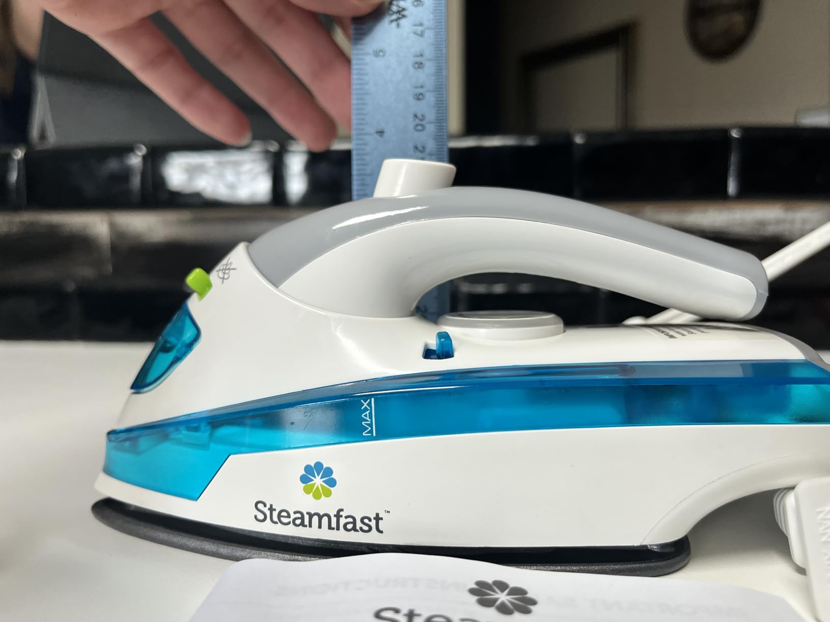 Steamfast SF-710 Mini Steam Iron, Non-Stick Sole Plate, Foldable Handle customer photo 2