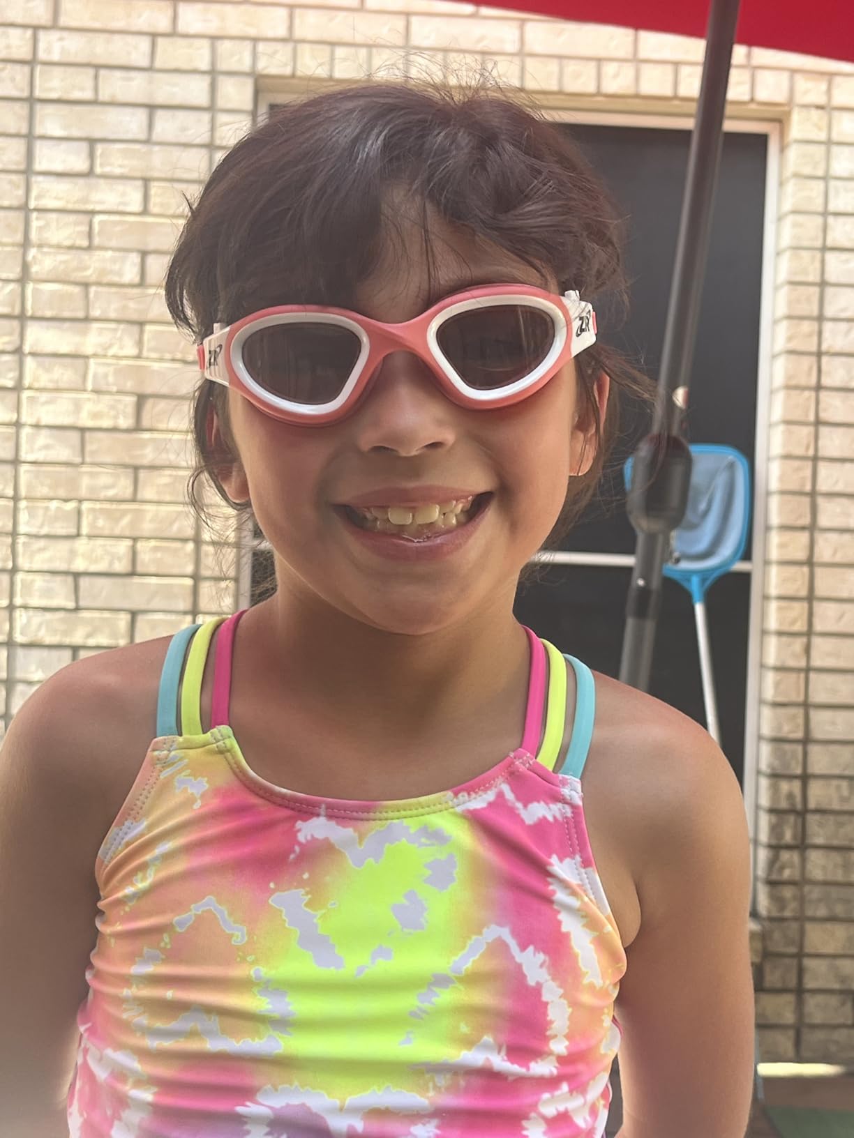 ZIONOR G1 MINI Polarized Kids Swim Goggles for Boys Girls Ages 6-14 customer photo 1