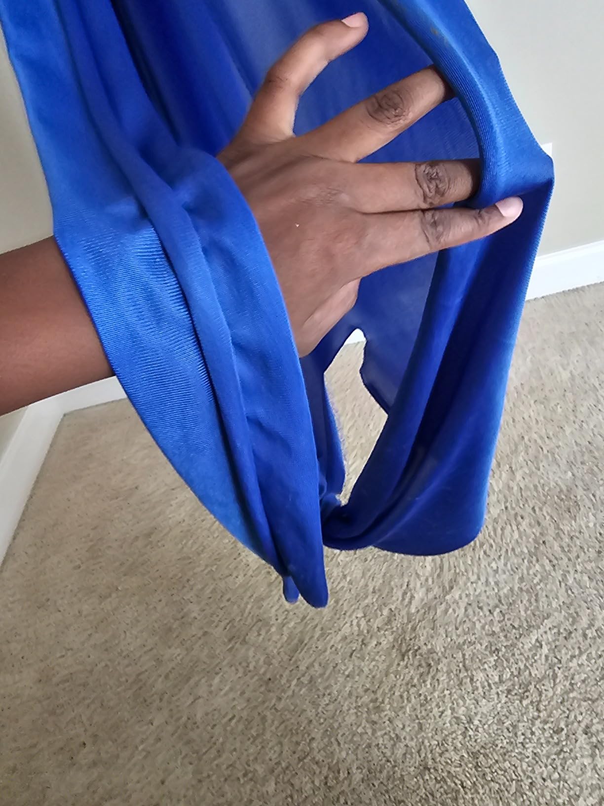 OUTREE Sensory Swing for Kids with 360° Swivel Hanger, Indoor Therapy Swing Great for Autism, ADHD, Sensory Processing Disorder, and Autistic Children customer photo 2
