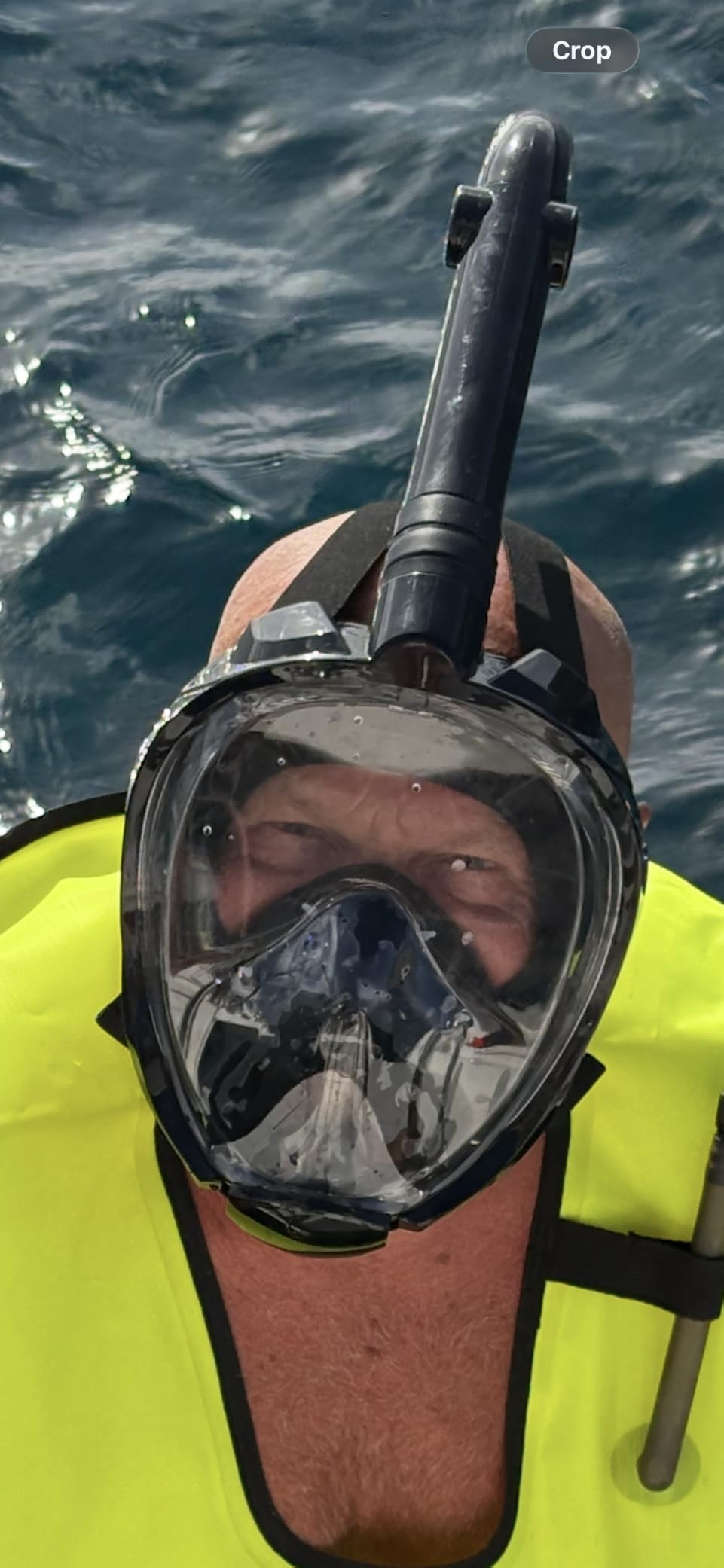 Greatever G2 Full Face Snorkel Mask with Latest Dry Top System,Foldable 180 Degree Panoramic View Snorkeling Mask with Camera Mount,Safe Breathing,Anti-Leak&Anti-Fog customer photo 2