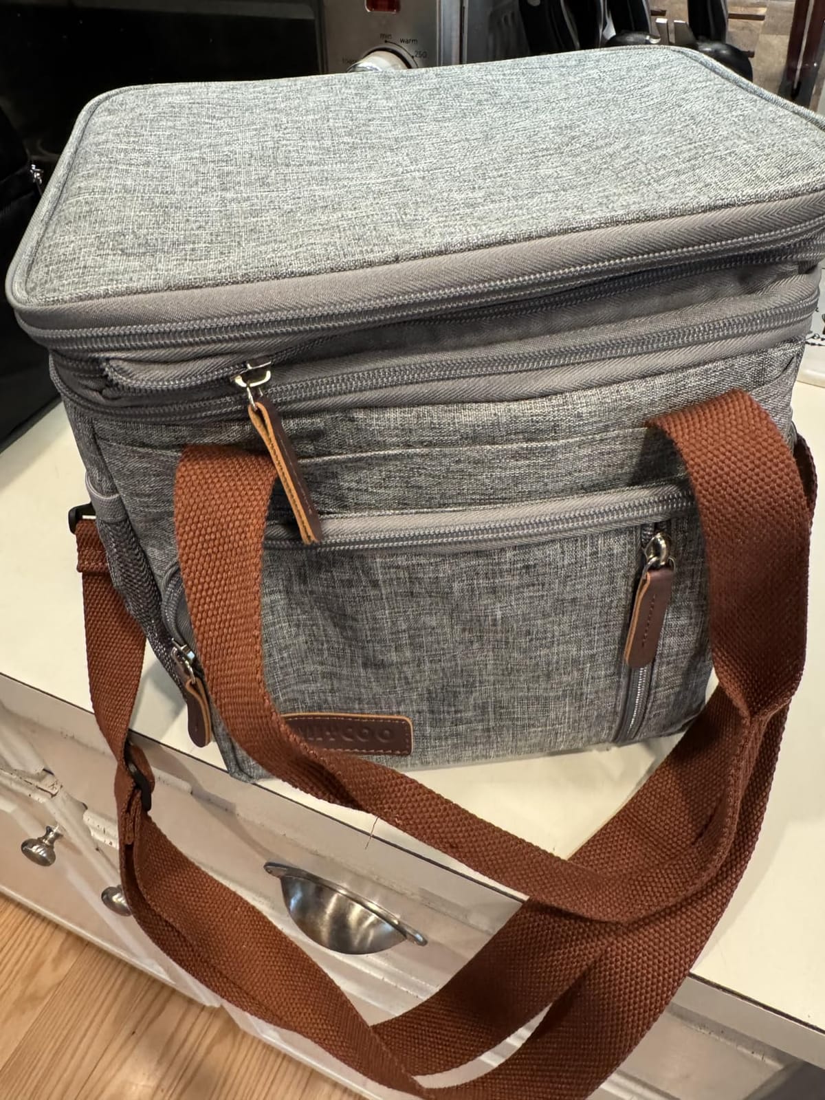 MIYCOO Lunch Bag & Lunch Box for Men Women, Double Deck & Leakproof customer photo 2