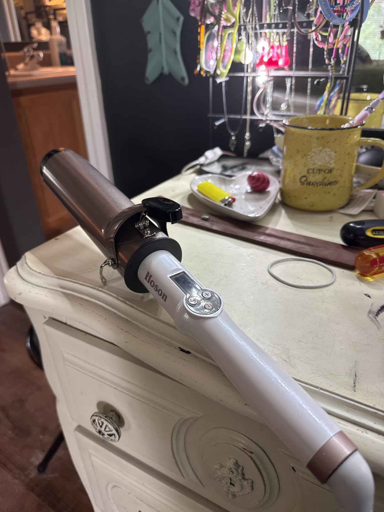 Hoson 1 1/2 Inch Curling Iron Large Barrel 1.5 Inch Ceramic Long Barrel customer photo 2