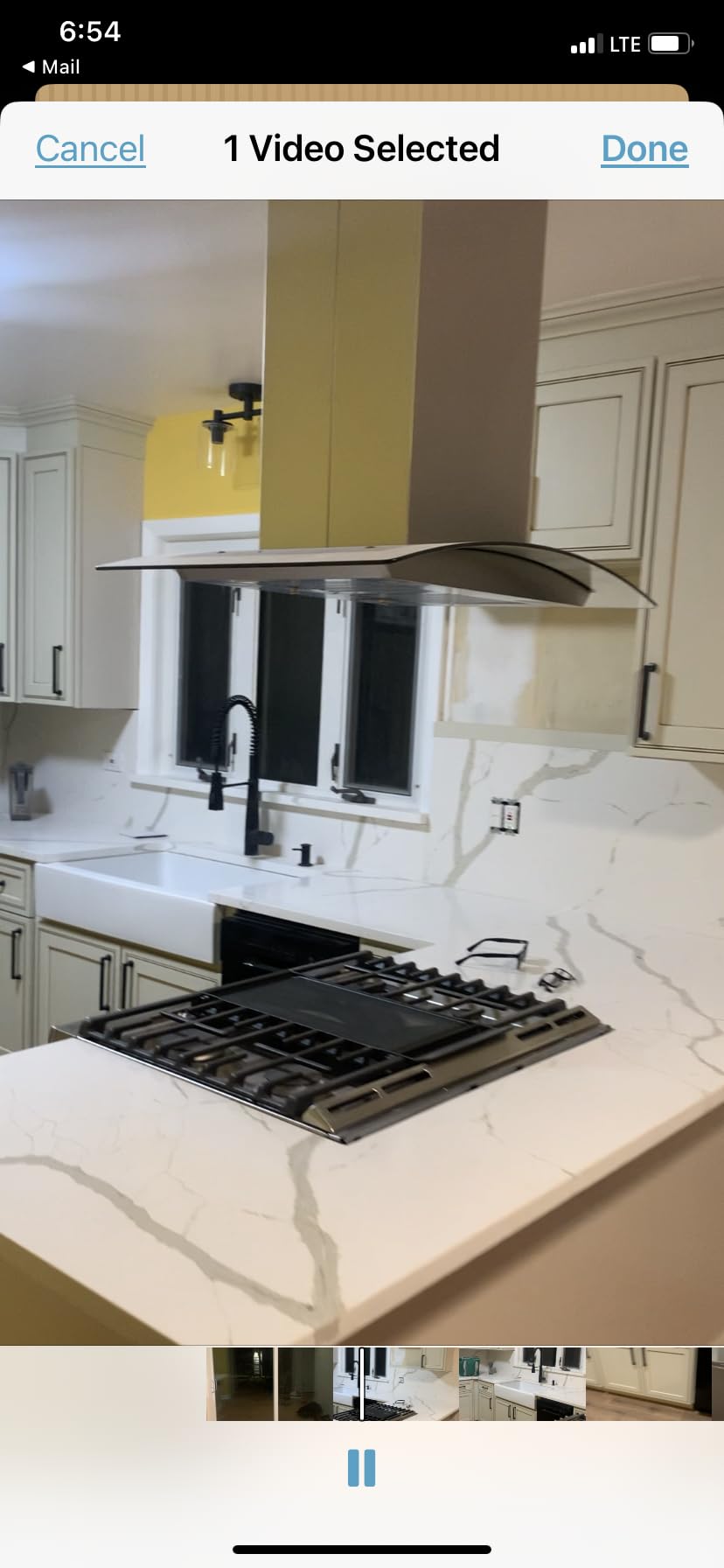 JOEAONZ Island Range Hood 36 Inch 700 CFM Stainless Steel Ceiling Mount customer photo 2