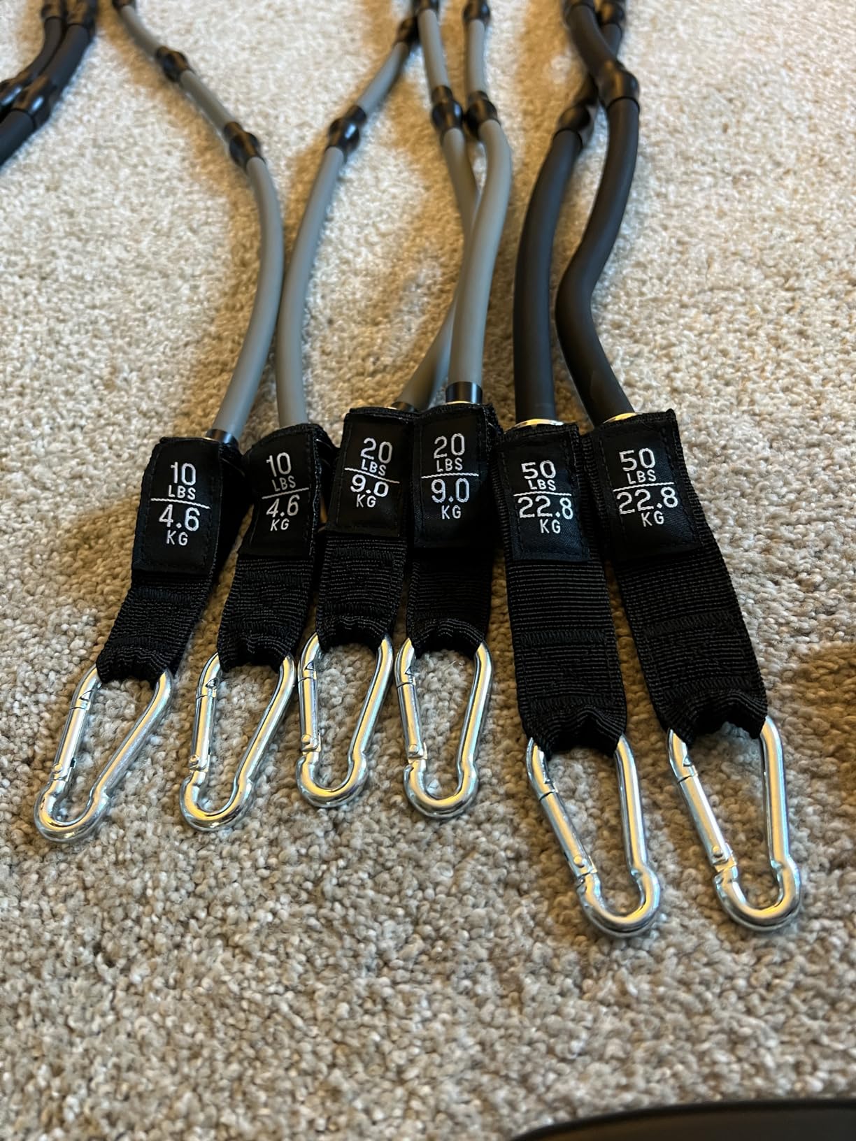 EVO Gym - Portable Home Gym Strength Training Equipment, At Home Gym | All in One Gym - Resistance Bands, Base Holds Gym Bar & Handles for Travel | Portable Gym & Home Exercise Equipment customer photo 2