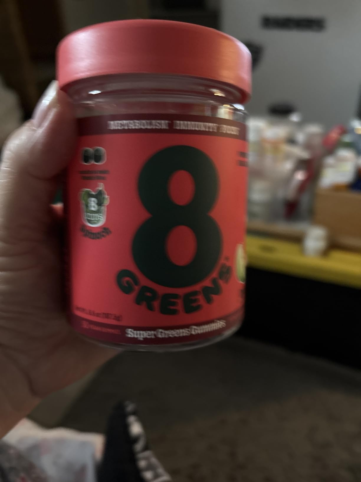 8Greens Supergreens Daily Gummies, Apple, 50 Servings customer photo 1
